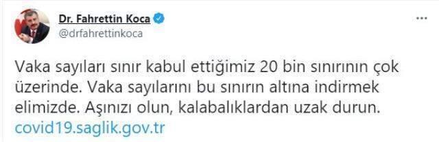 Sıhhat Bakanı Fahrettin Koca: Aşı olmayanlardan otobüse binerken ya da sinemada PCR testi istenebilir