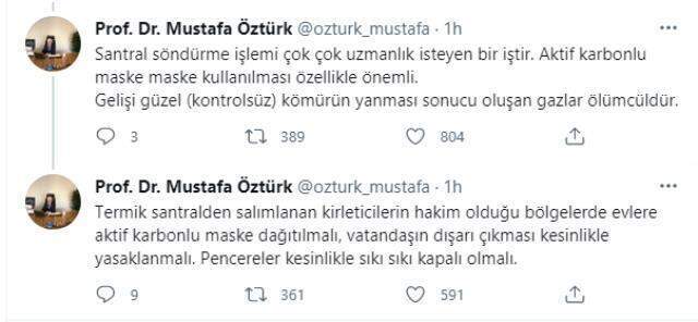 Santralden çıkan gazlar ölümcül mü? Yanan termik santralden çıkan gazlar ölümcül mü?