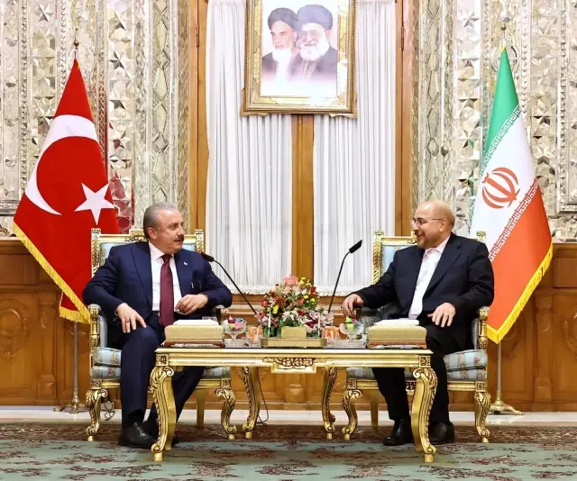 TBMM Başkanı Şentop, İran Cumurhubaşkanı Reisi ile görüştü