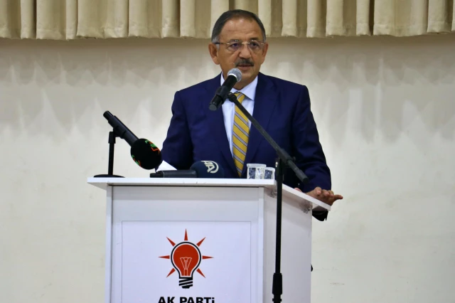 AK Parti'li Mehmet Özhaseki: "Amacımız hizmettir ve yürüttüğümüz siyaset, eser siyasetidir"