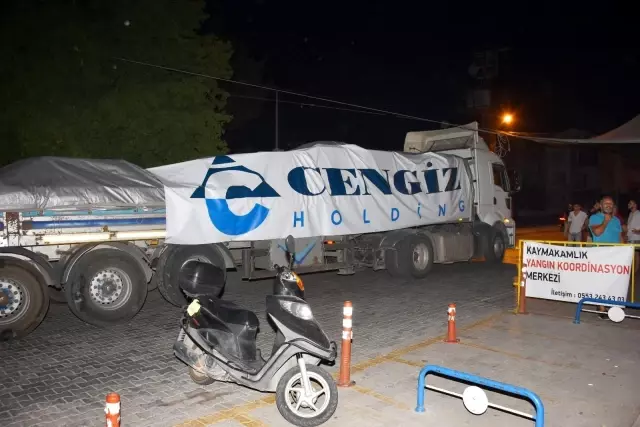 TEMA'nın fidan bağışını reddettiği Cengiz Holding'den yangın mücadelesine ekipman desteği TEMA'nın fidan bağışını reddettiği Cengiz Holding'den yangın mücadelesine ekipman desteği