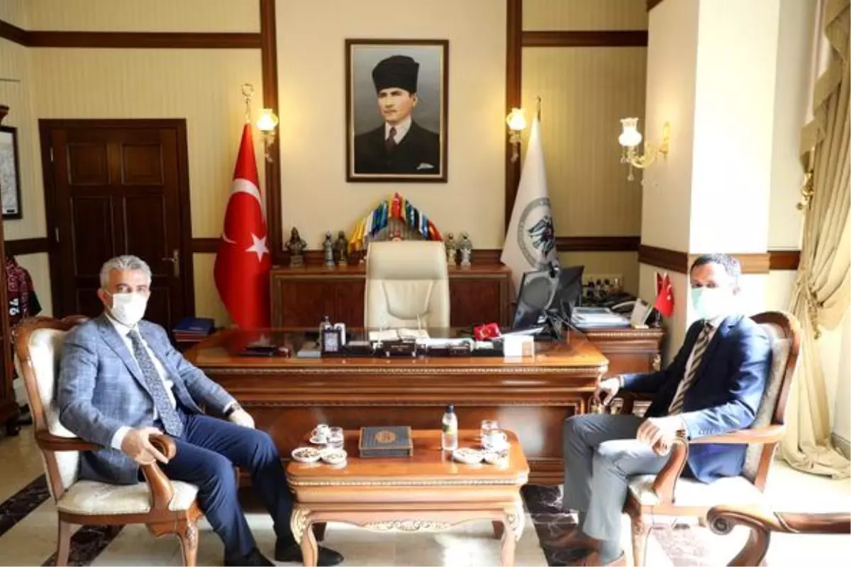 Cumhuriyet Başsavcısı Dr. Ali Öztürk'ten Sayın Valimize Ziyaret