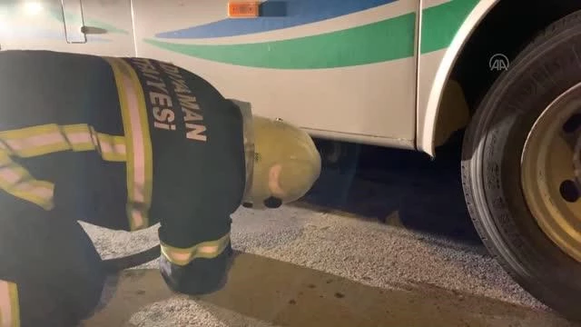Son dakika haberi | Halk otobüsünde yangın