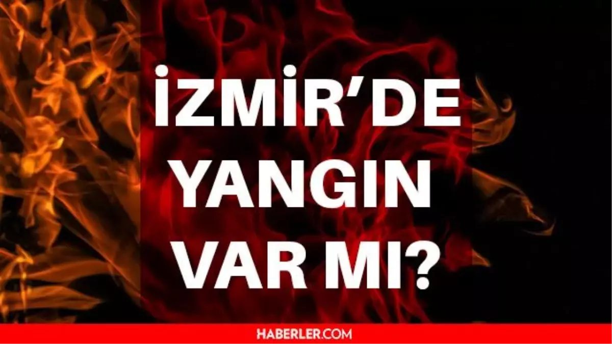 izmir de yangin mi var izmir de yangin var mi izmir de devam eden yangin var