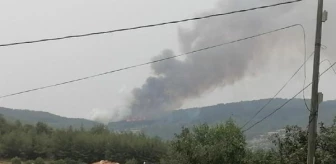 Son dakika! Karacasu'daki yangında 3'üncü gün; bir mahallede kısmi tahliye (3)
