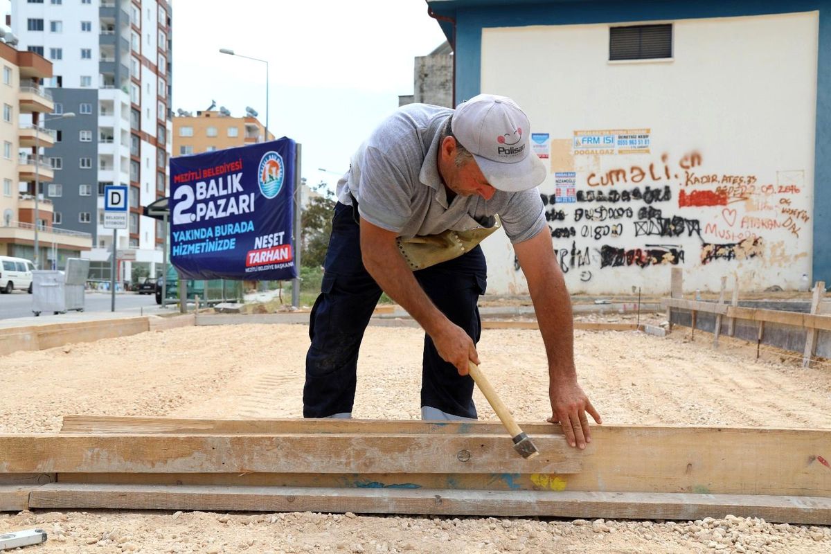 Mezitli Belediyesi, ikinci balık pazarını açıyor
