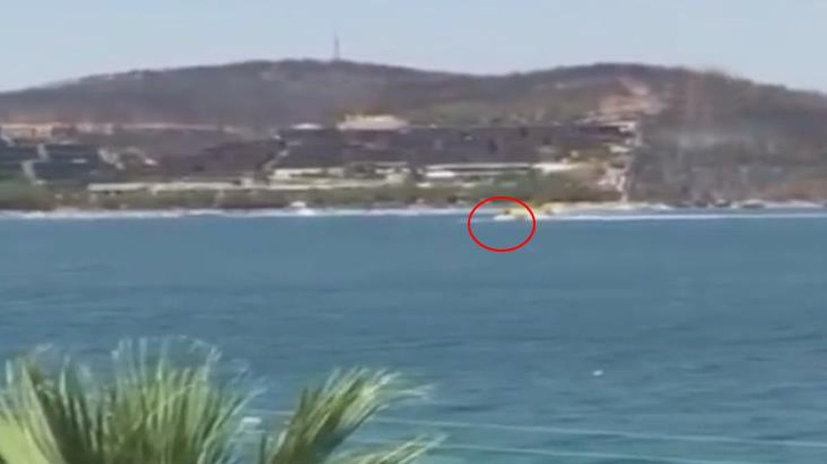 Yangın söndürme uçağının su almasını engelleyen jetski hakkında soruşturma