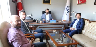 AK Parti Konya Milletvekili Altunyaldız, AA Konya Bölge Müdürü Yerlikaya'yı ziyaret etti
