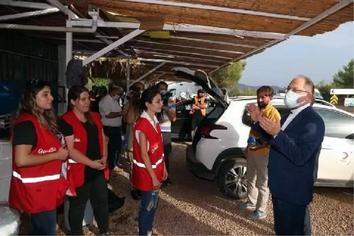 Diyanet İşleri Başkanı Erbaş'tan Bodrumlulara 'geçmiş olsun' ziyareti