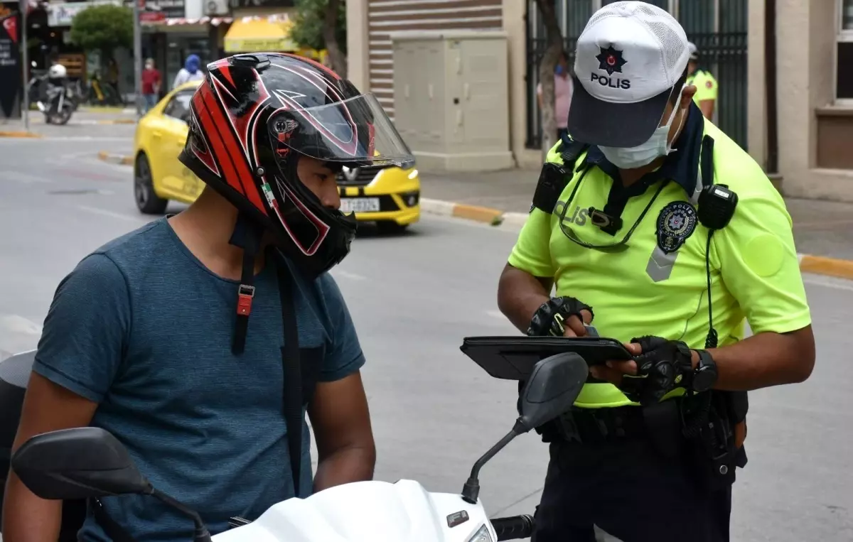 Erzincan'da motosiklet denetimi