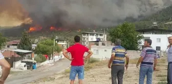 Muğla'dan Aydın'a sıçrayan yangın Çine'yi kül ediyor! 6 mahalle boşaltıldı, alevlere müdahale sürüyor