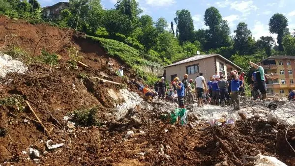 Rize'de sel afetinin alt yapıya verdiği hasar 250 milyon TL