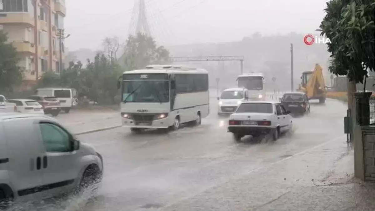 Yangın bölgesi Manavgat'ta yağmur sevinci