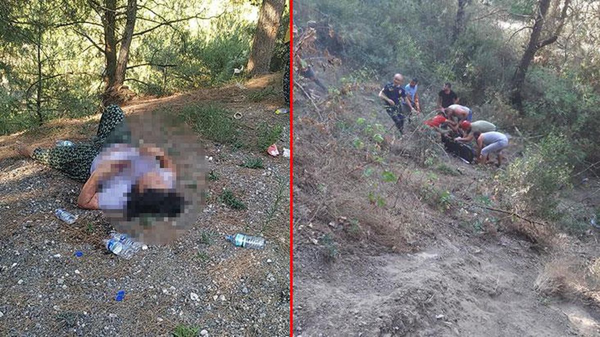 İzmir'de 8 kişinin öldüğü kazadan iç sızlatan görüntüler! Ölü ve yaralılar uçuruma savruldu