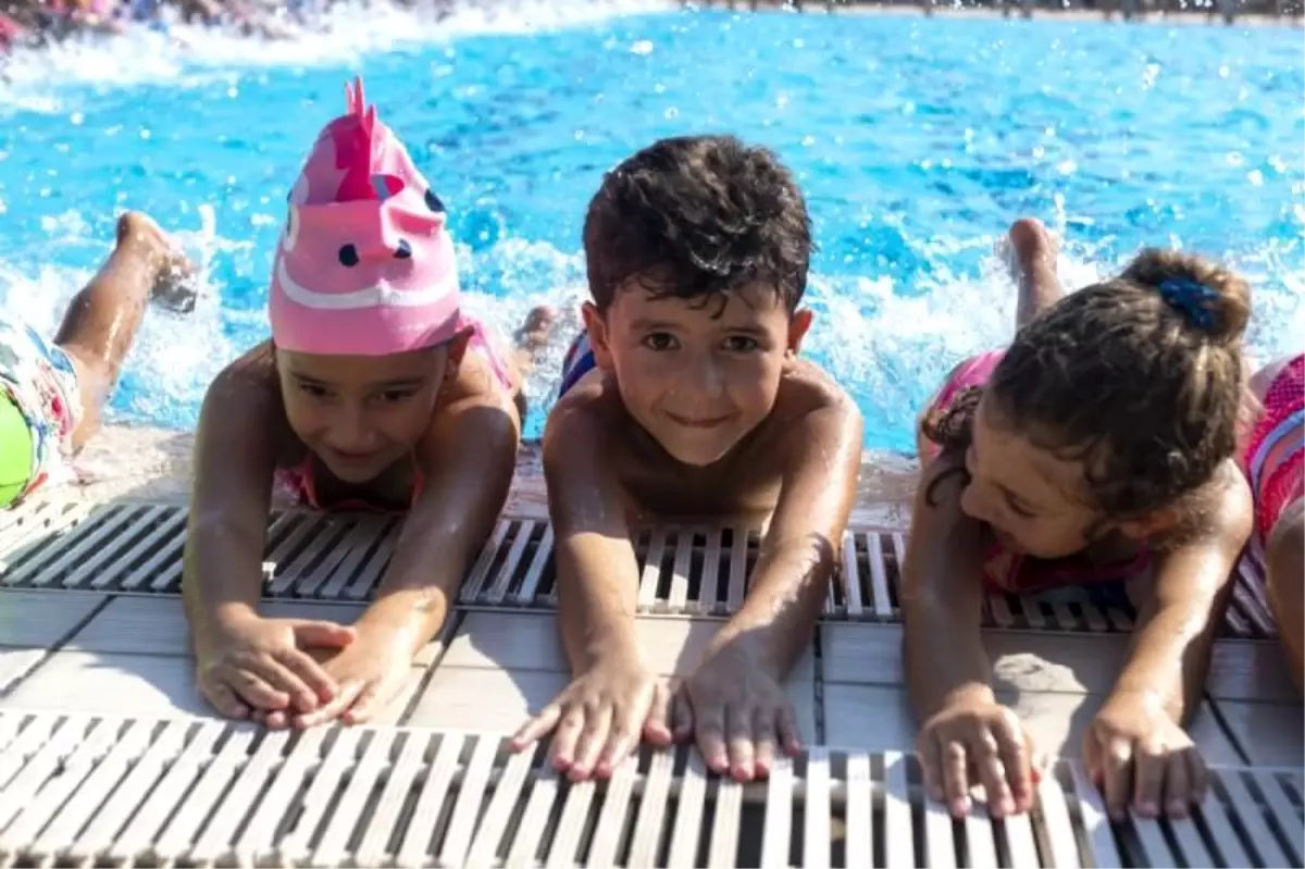 Büyükşehir'in Yaz Spor Kurslarının 1'inci Etabı Tamamlandı