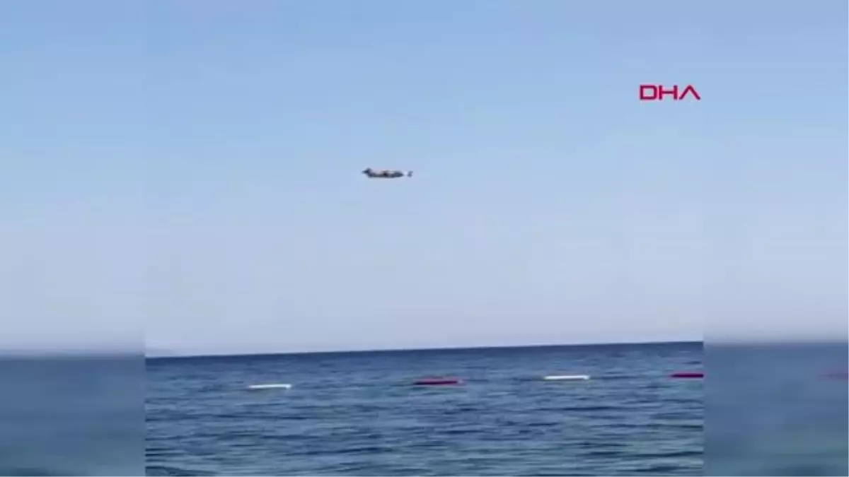 DATÇA'DA MAKİLİK VE ZEYTİNLİK ALANDAKİ YANGIN KONTROL ALTINA ALINDI
