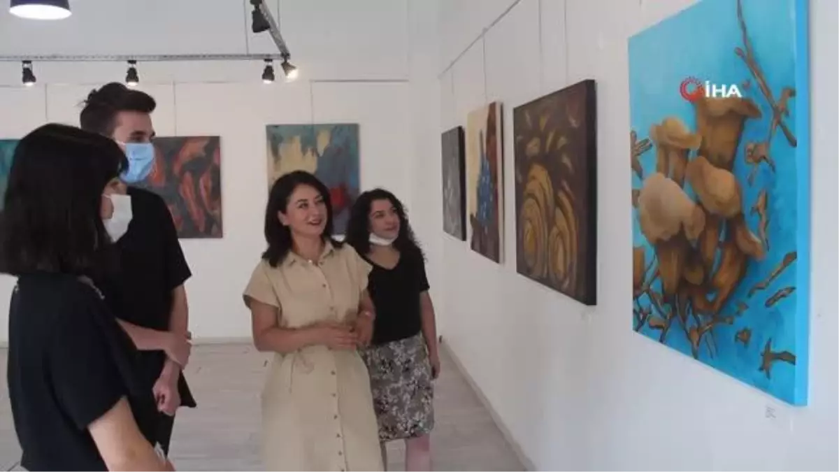 Son Dakika | Resim sergisiyle orman yangınları ve deniz ...