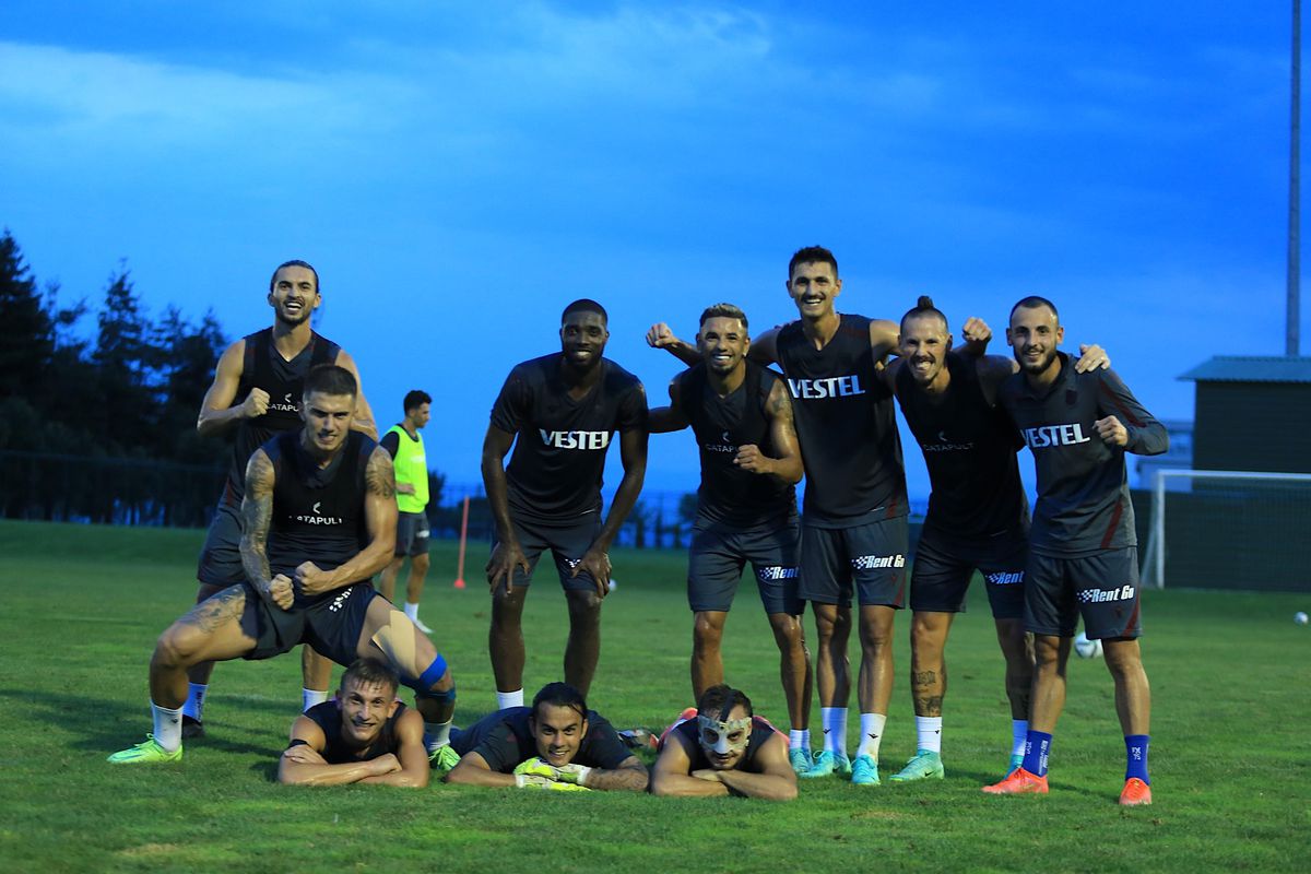 Trabzonspor, Molde maçı hazırlıklarını sürdürdü