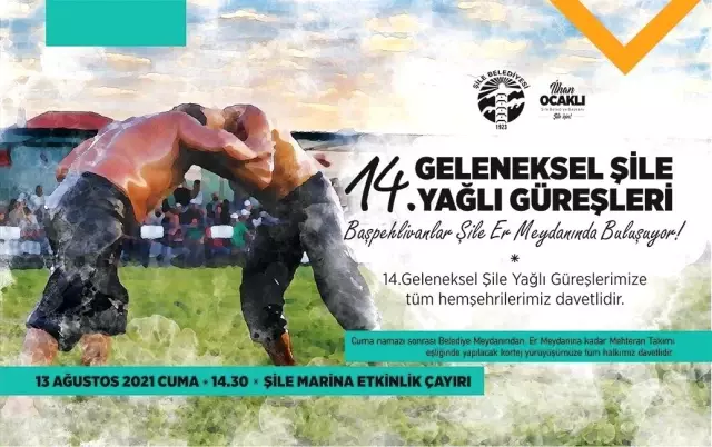Son dakika haber... 14. Geleneksel Şile Yağlı Güreşleri için geri sayım başladı