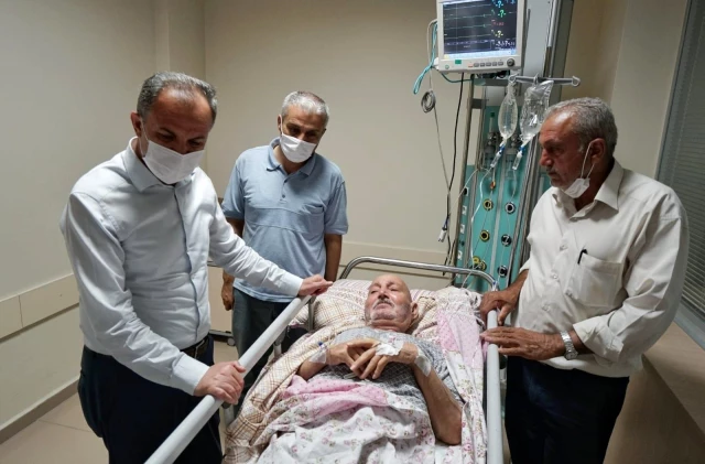 Lider Kılınç'tan hastalara ziyaret