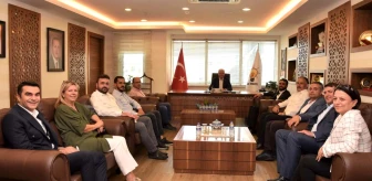 Bursaspor'dan AK Parti'ye ziyaret