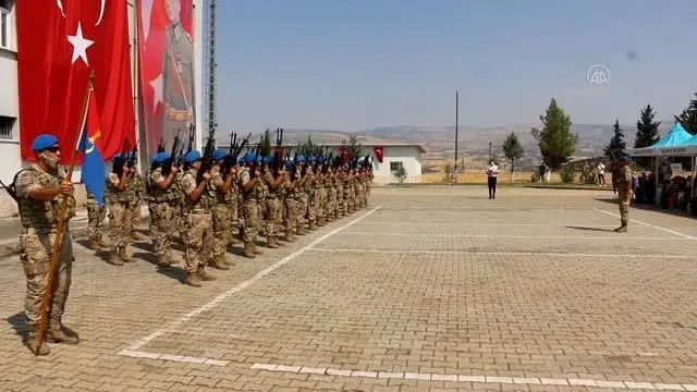 KAHRAMANMARAŞ - Suriye Görev Gücü'nde yer alacak komandolar dualarla uğurlandı