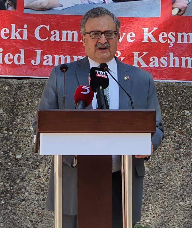 Keşmir Kuşatma Günü Ankara'da düzenlendi, ezilen Keşmirlilere verilen destek yeniden teyit edildi