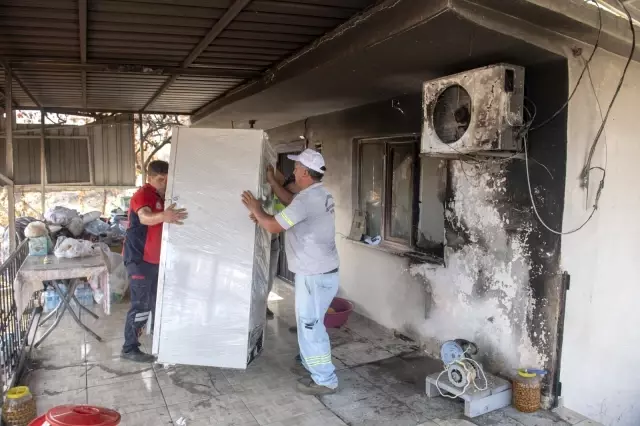 Son dakika haberi... Mersin'de yangının yaraları sarılıyor