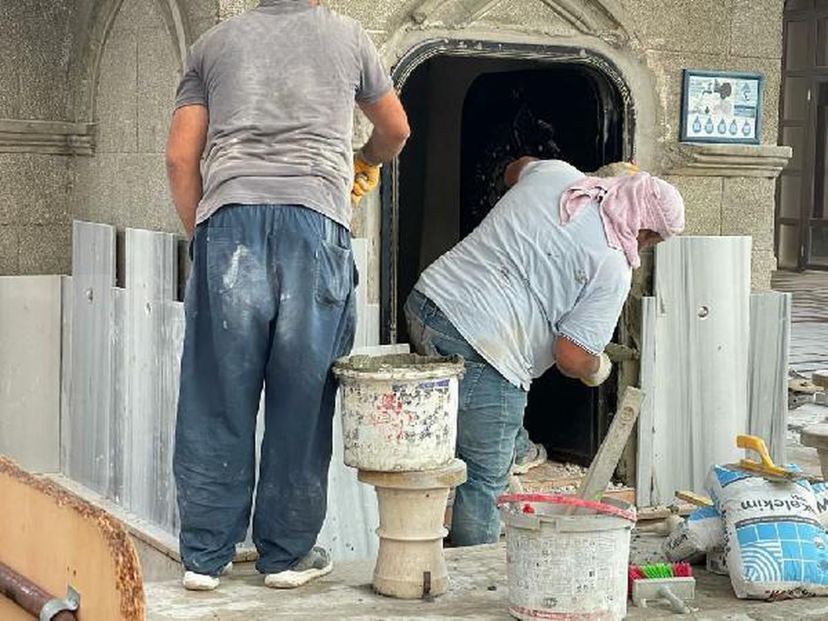 Tarihi şadırvanı mermerle kaplayacaklardı, vatandaşın haklı isyanı geri adım attırdı