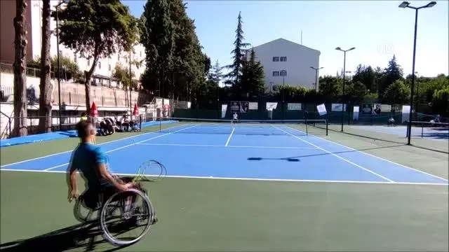 Tekerlekli Sandalye Tenis Akıncılar Türkiye Şampiyonası başladı
