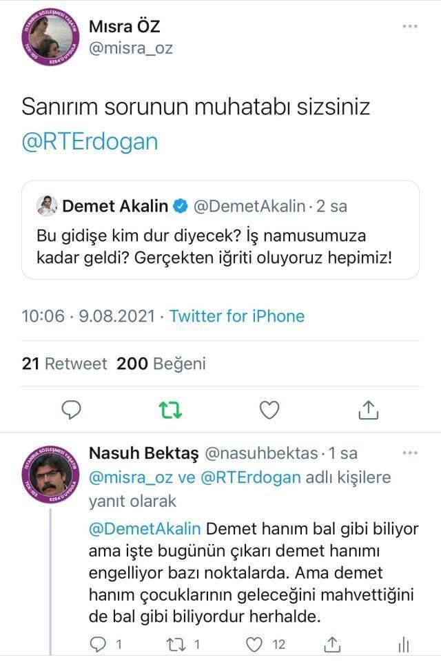 Türk bayanlarına hakaret eden Afgan'a reaksiyon gösteren Demet Akalın, Cumhurbaşkanı Erdoğan'ın ismi geçince paylaşımını sildi