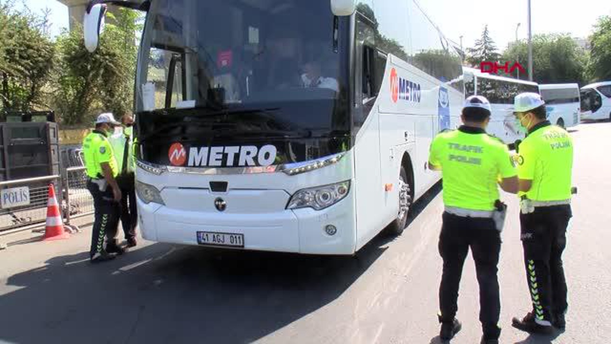 15 TEMMUZ DEMOKRASİ OTOGARI'NDA EMNİYET KEMERİ DENETİMİ - Vimarsana News