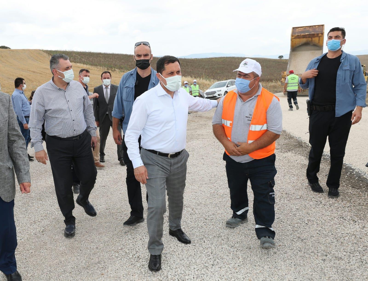 Amasya Valisi Masatlı, köylerde asfaltlama çalışmalarını inceledi - Vimarsana News