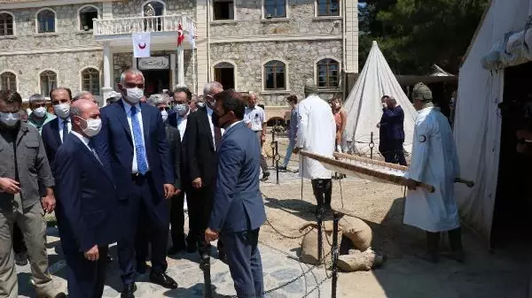 Son dakika... BAKAN ERSOY, ÇANAKKALE SAVAŞLARI SIHHİYE MÜZESİ AÇILIŞINI YAPTI