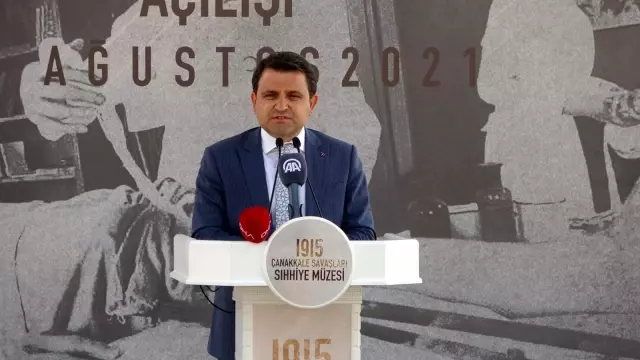 Son dakika haberi: Bakan Ersoy, Çanakkale Muharebeleri Sıhhiye Müzesini açtı