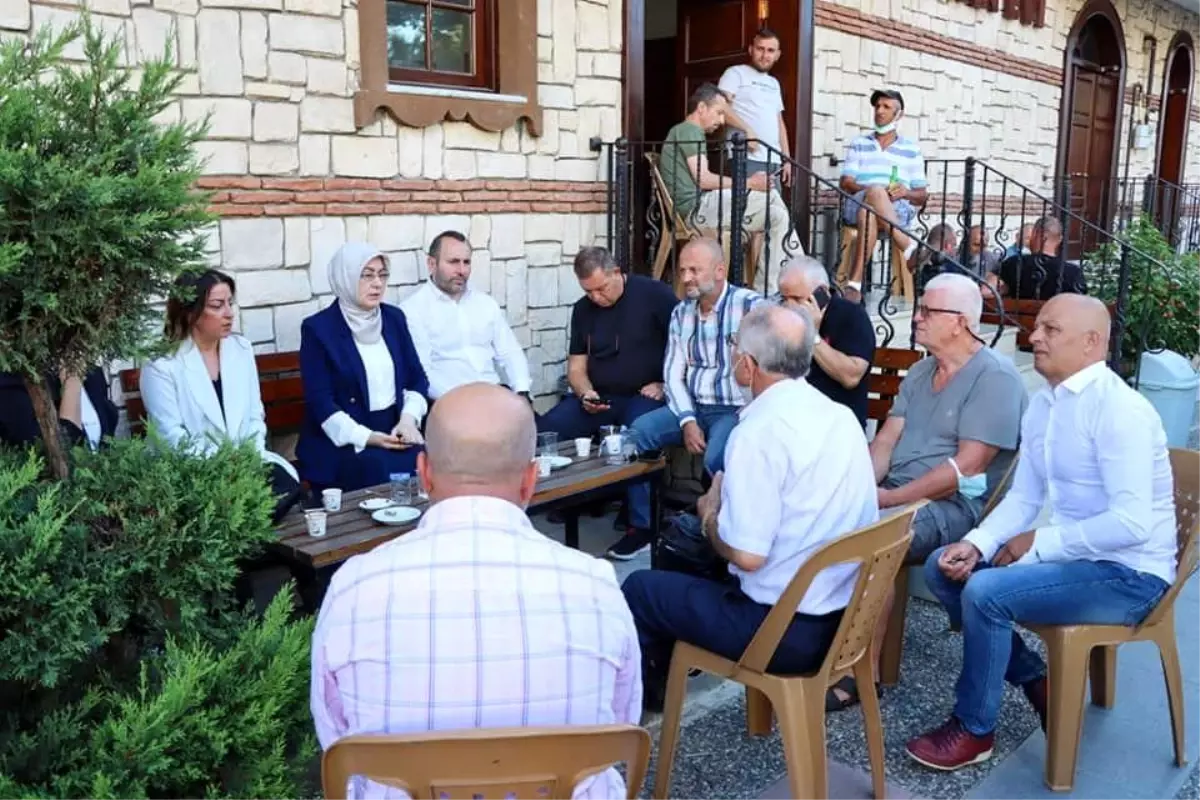 BAŞKAN VEKİLİ TUTUK MAHALLE MAHALLE GEZİYOR