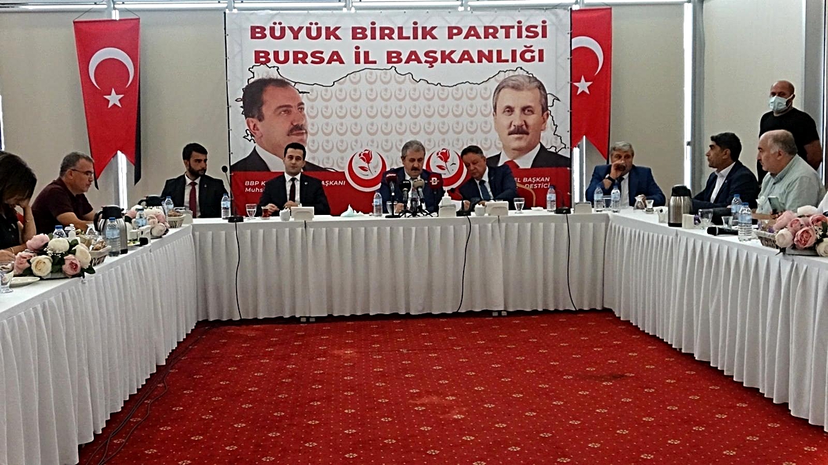 BBP Genel Başkanı Destici: "Anayasa Mahkemesinin de HDP'yi kapatacağına inanıyorum" - Vimarsana News