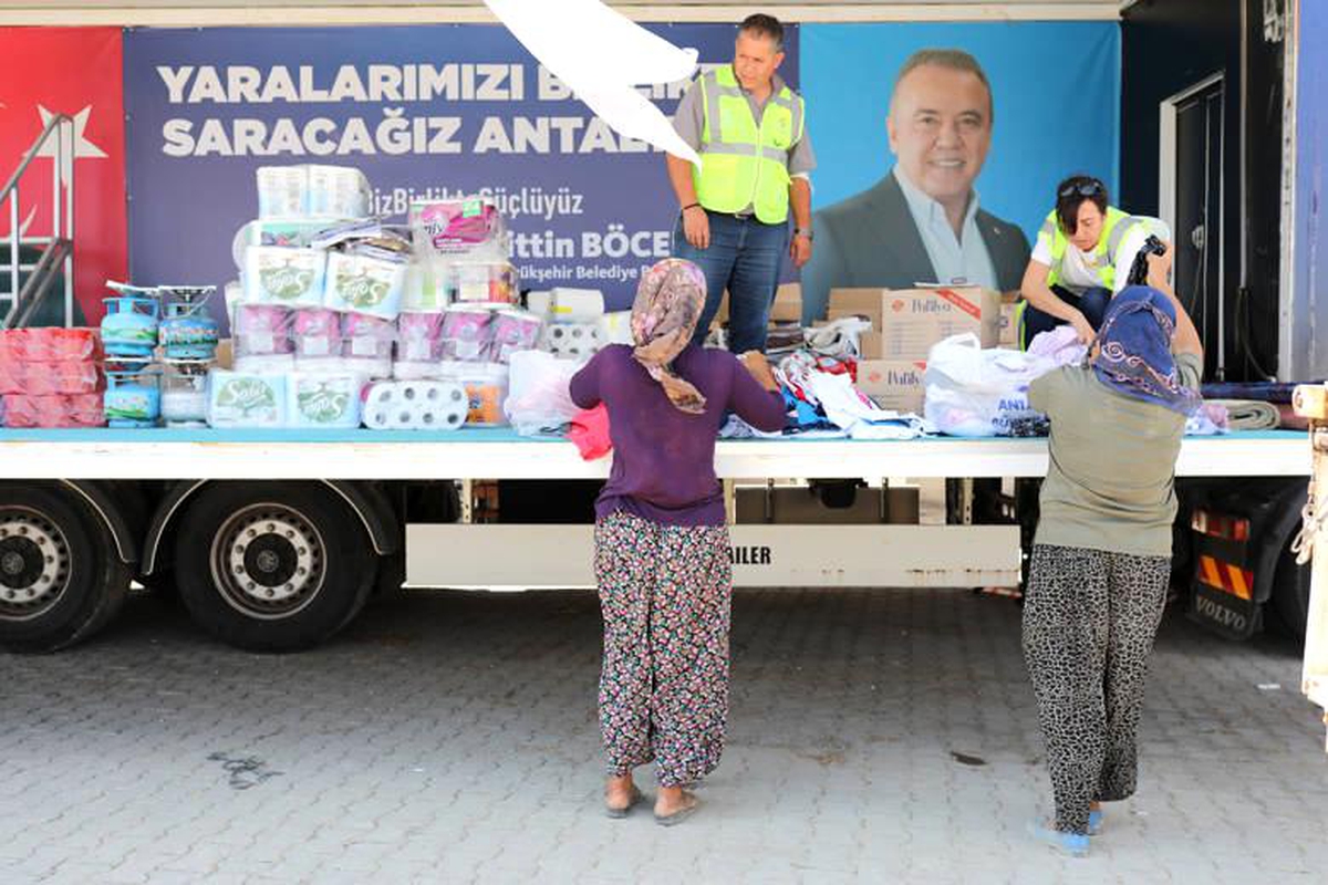 Son dakika haberleri | Mobil destek birimleri yangın bölgesinde - Vimarsana News