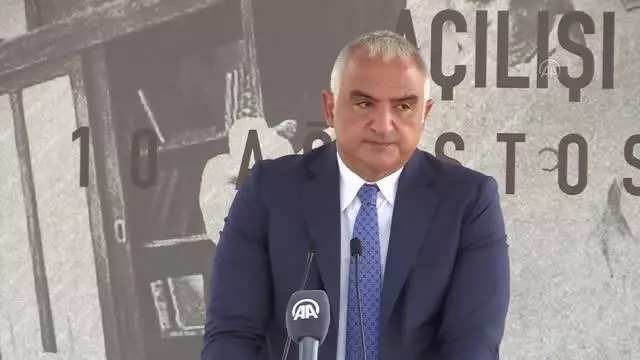 ÇANAKKALE - Kültür ve Turizm Bakanı Ersoy, Çanakkale Muharebeleri Sıhhiye Müzesi'ni açtı (2)