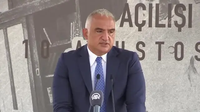 ÇANAKKALE - Kültür ve Turizm Bakanı Ersoy, Çanakkale Muharebeleri Sıhhiye Müzesi'ni açtı (2)