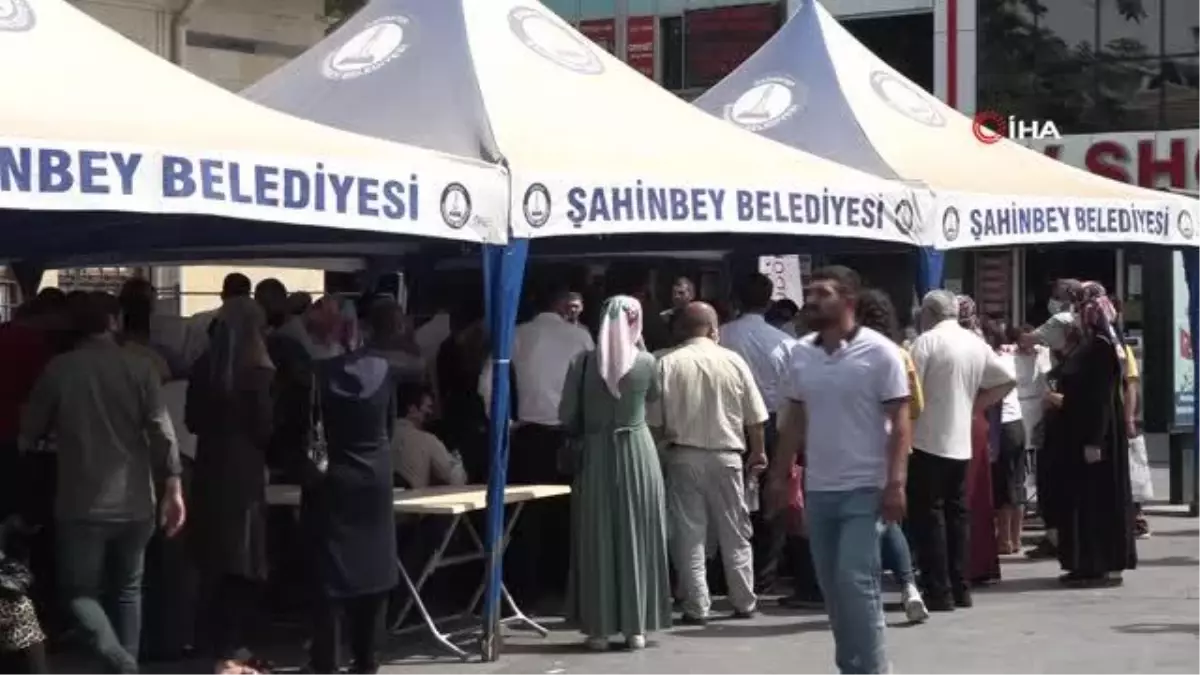 Gaziantep'te korona virüs aşısına ilgi yoğun