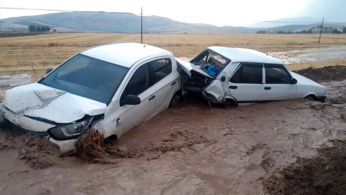 Gaziantep'te sağanak yağış kazaya sebep oldu