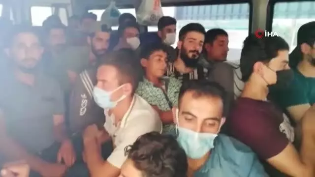 Kaçak göçmenlerin umuda yolcuğu Osmaniye'de son buldu