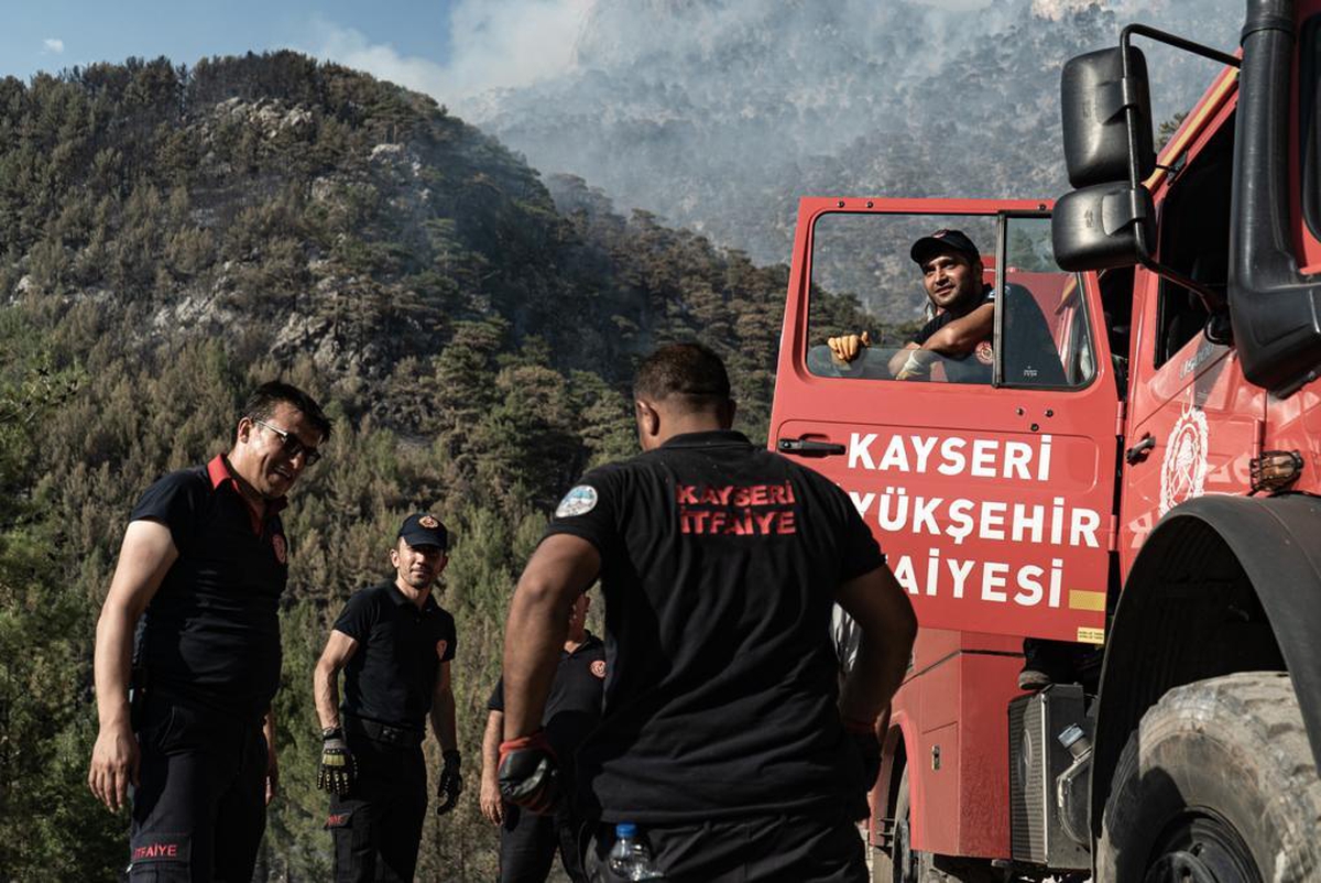 Son dakika haberi | Kayseri itfaiyesi Muğla'da termik santrali koruyor - Vimarsana News