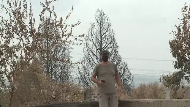 Orman yangınlarında topyekun mücadele örneği sergilendi (1)