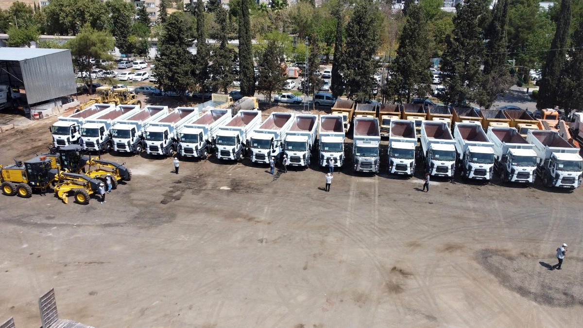 Şanlıurfa'da daha iyi hizmet için araç filosu güçlendirildi