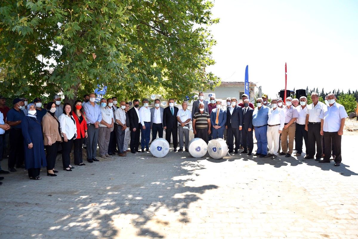 Selzede çiftçiye büyük destek