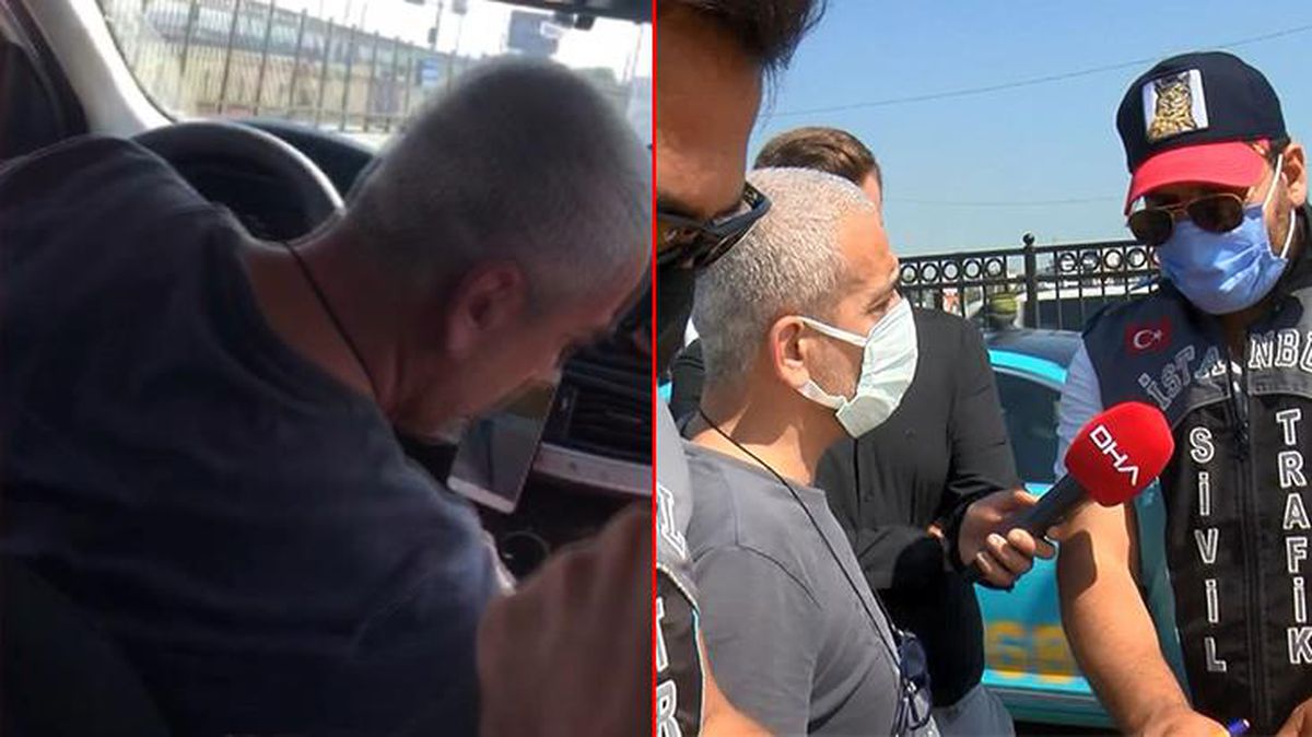 Sivil polisi turist sanan taksici Taksim'den Şişli'ye 500 TL istedi