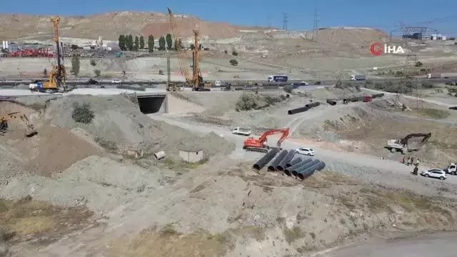 ASKİ, Bağlıca Bulvarı - Çevre Yolu bağlantısı için altyapı mesaisinde