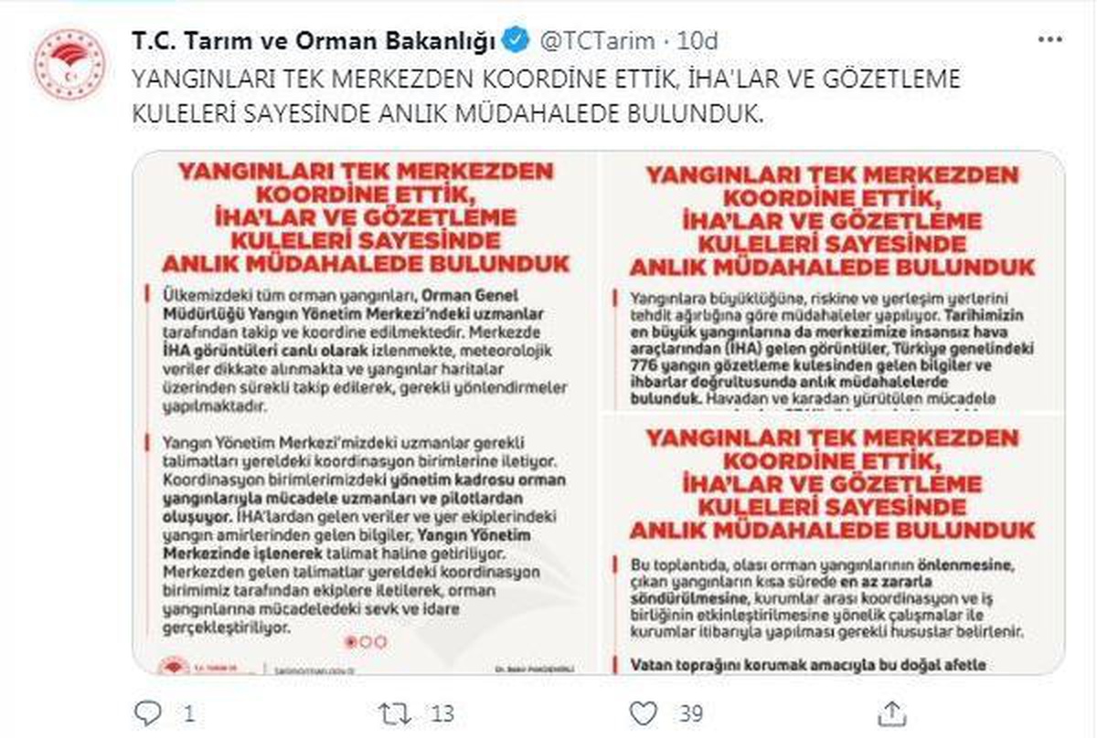 Son dakika haber... Bakan Pakdemirli: Yangınlarda yüksek sıcaklık, düşük nem ve şiddetli rüzgarla savaşıyoruz (2) - Vimarsana News